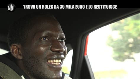 senegalese trova rolex le iene|Modou l'eroe del Rolex a Le Iene: il mio gesto, il mio .